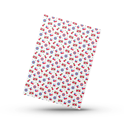 Papel Mantequilla Fiestas Patrias N°1 - 10 Unidades1