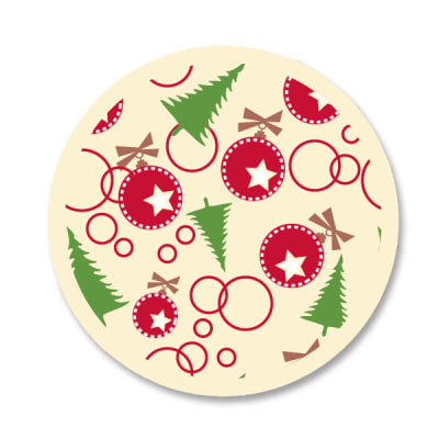 Transfer para Chocolate Pino y Adorno 04-2911