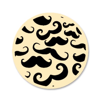 Transfer para Chocolate Bigotes Negros 01-6781