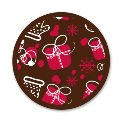 Transfer para Chocolate Guante y Regalo 02-296