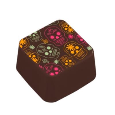 Transfer para Chocolate Calaveras Colores 03-4511