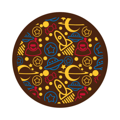 Transfer para Chocolate Espacio 03-4221