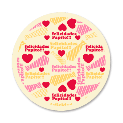 Transfer para Chocolate Papá Corbata Rosado1