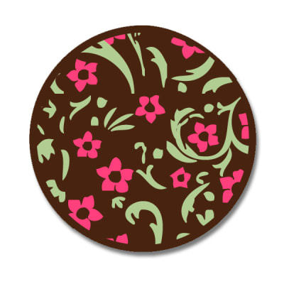 Transfer para Chocolate Flores Pequeñas 02-050