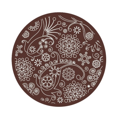 Transfer para Chocolate Figuras 01-174BLA1