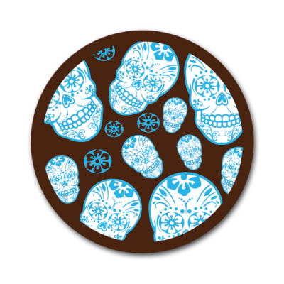 Transfer para Chocolate Calaveras Celestes1