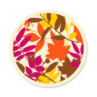 Transfer para Chocolate Hojas Otoño 04-6391