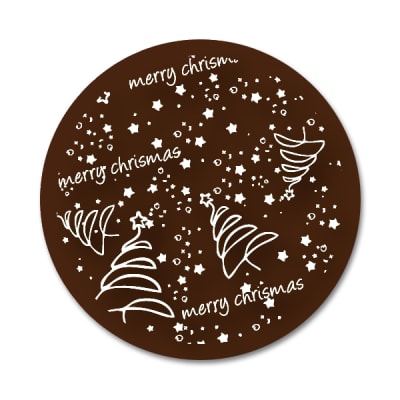 Transfer para Chocolate Merry Christmas 01-0311