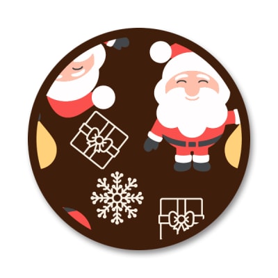 Transfer para Chocolate Santa 05-673