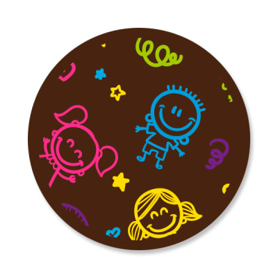 Transfer para Chocolate Niña Niño 05-6321