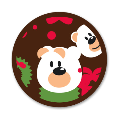 Transfer para Chocolate Oso Polar 05-4671