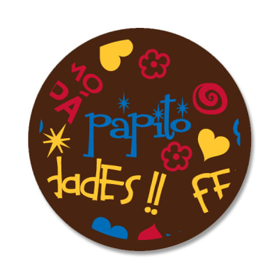 Transfer para Chocolate Felicidades Papito 03-415