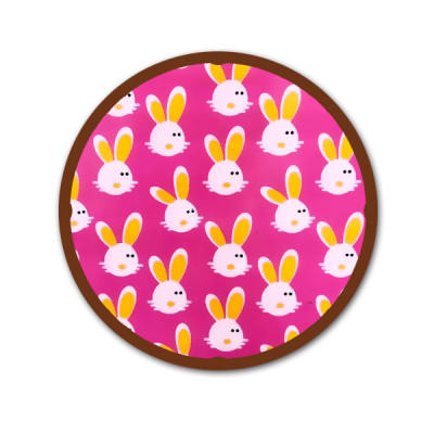 Transfer para Chocolate Conejo Rosado1