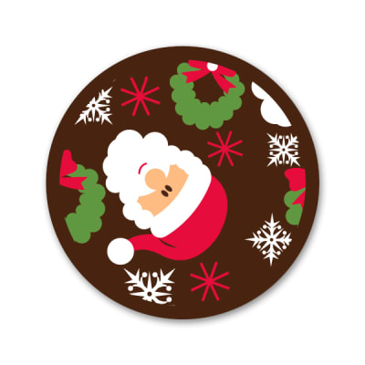 Transfer para Chocolate Santa 04-4641