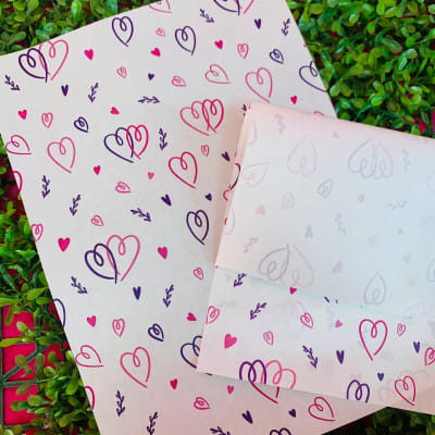 Papel Mantequilla Corazones N°2 10 Unidades1