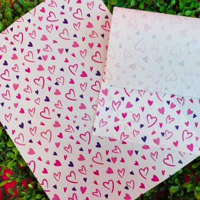 Papel Mantequilla Corazones N°5 10 Unidades1