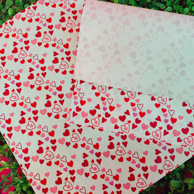 Papel Mantequilla Corazones N°4 10 Unidades1