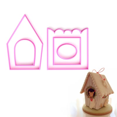 Set Cortador Casa Jengibre 5 Piezas Plástico1