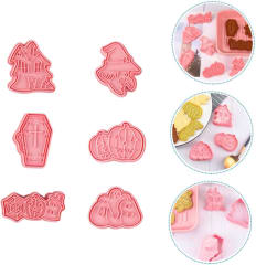 Set Cortador Marcador Halloween N°4 - 6 Diseños