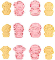 Set Cortador Marcador Navidad N°1 6 Diseños