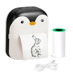 Mini Impresora Térmica Portátil 58 mm. Bluetooth Recargable Pinguino