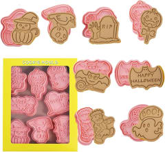 Set Cortador Marcador Halloween N°5 - 8 Diseños
