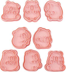 Set Cortador Marcador Capibara N°2 - 8 Diseños