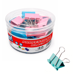 Doble Clip Sujetapapeles 41 mm. Colores 24 Unidades