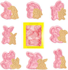Set Cortador Marcador Pascua N°4 8 Diseños