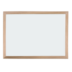 Pizarra Acrilica Marco Madera 20x30 cm. Blanca