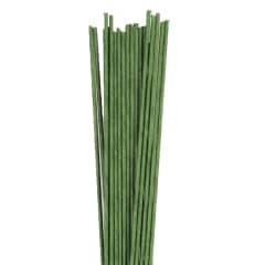 Alambre Verde para Flores 3mm. 10 Unidades