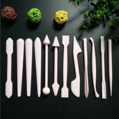 Set de Estecas para Modelar 12 Piezas Plástico