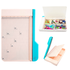 Guillotina Para Papel Con Compartimientos A4 Kamei