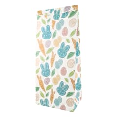 Set Bolsas de Papel + Stickers Pascua N°3 - 12 Unidades