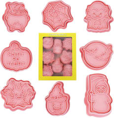 Set Cortador Marcador Halloween N°3 8 Diseños