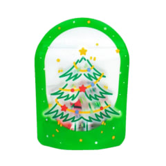 Bolsa Doypack Pino Verde con Fuelle y Cierre 16,5x12 cm. 5 Unidades