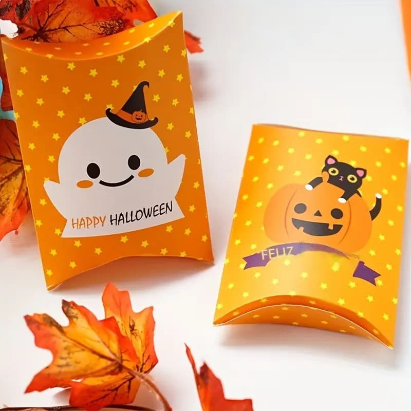 Set Cajas Dulces Halloween 14x9,5x2,7 cm. - 4 Unidades3