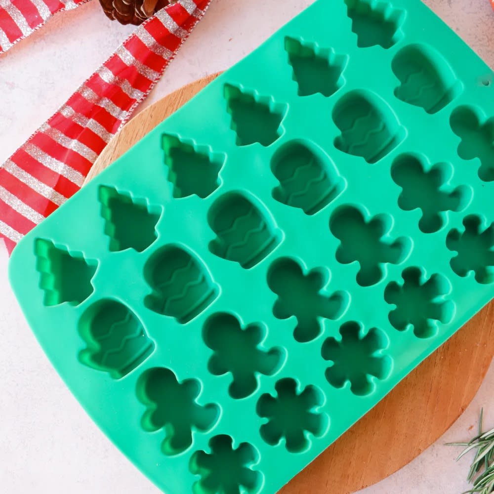 Molde Navidad 24 Cavidades Silicona5