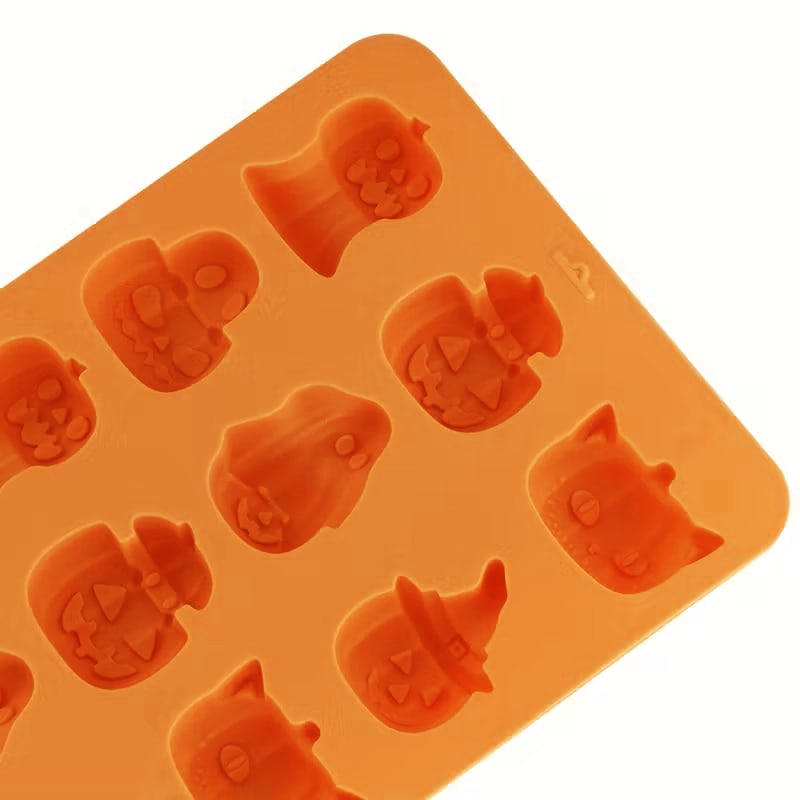 Molde Funny Calabazas 12 Cavidades Silicona5