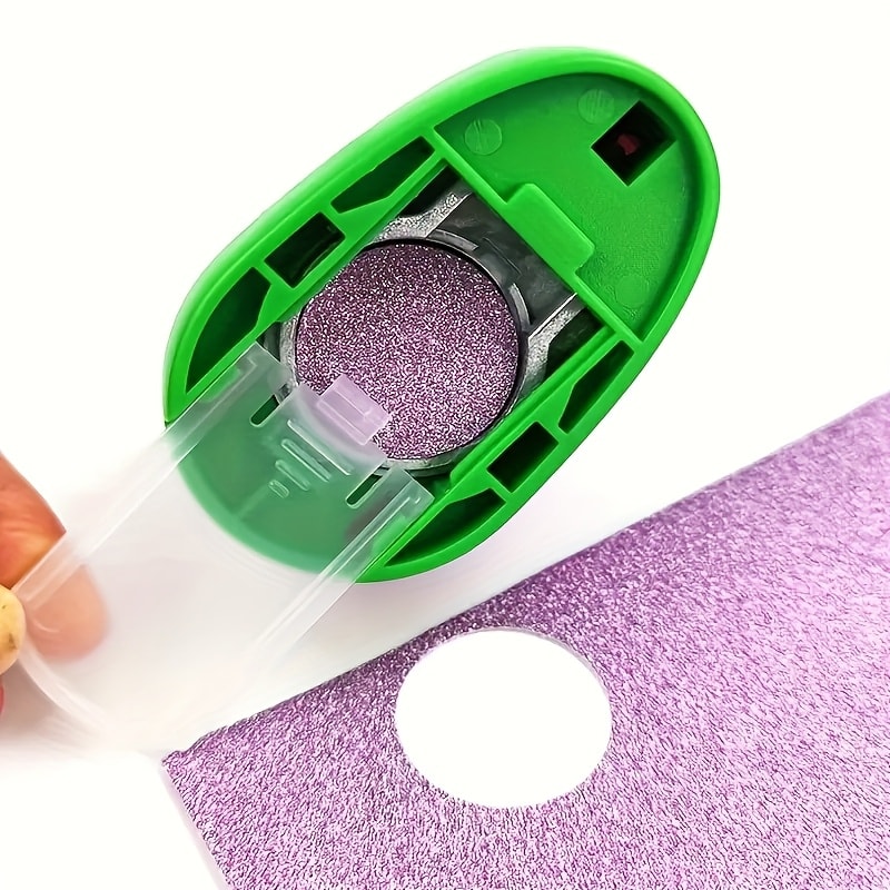 Perforadora Circular 2.5 cm. Papel, Goma Eva3