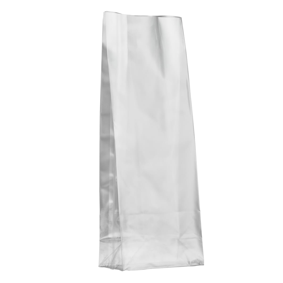 Bolsa Celofán con Fuelle y Base Cuadrada 10 Unidades10