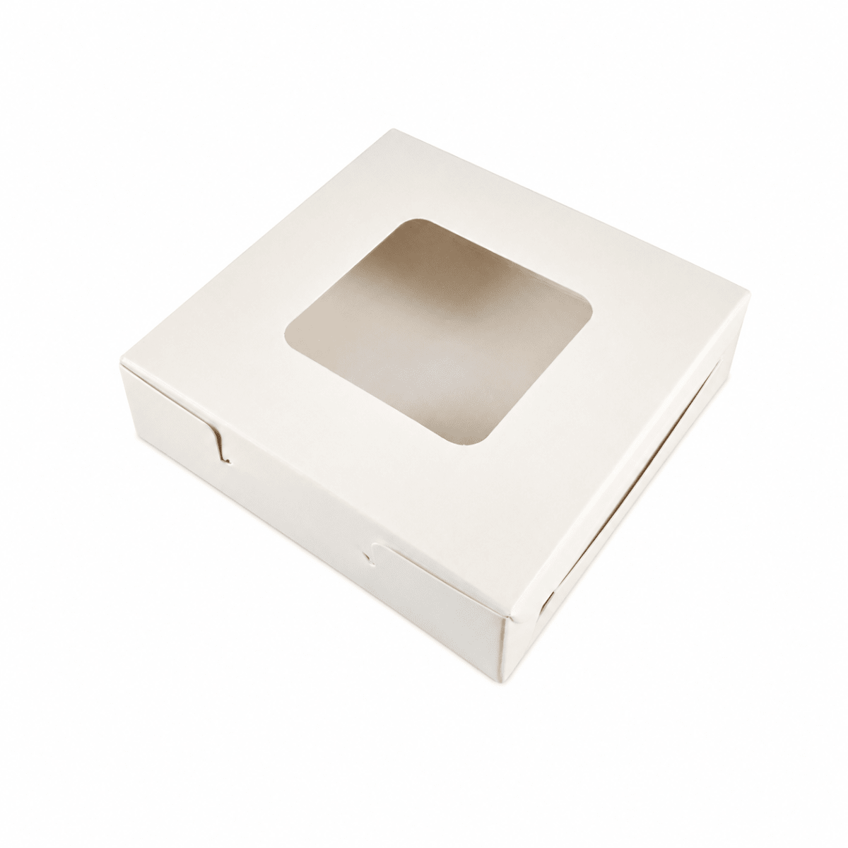Caja Cartulina Blanca 10x10x2.5 cm. 10 Unidades3
