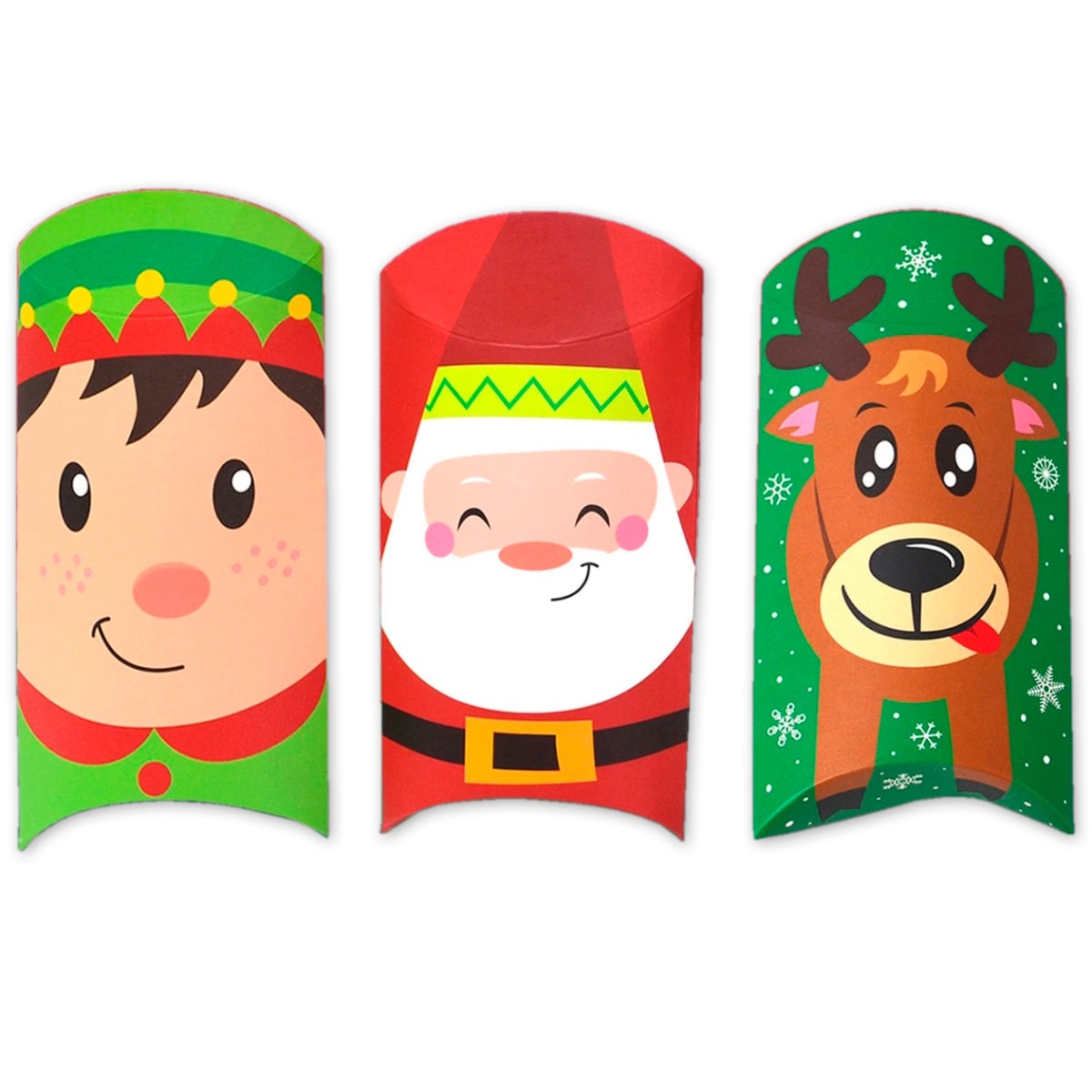 Set Cajas Dulces Navidad 11,5x6,5x2,5 cm. - 6 Unidades 0