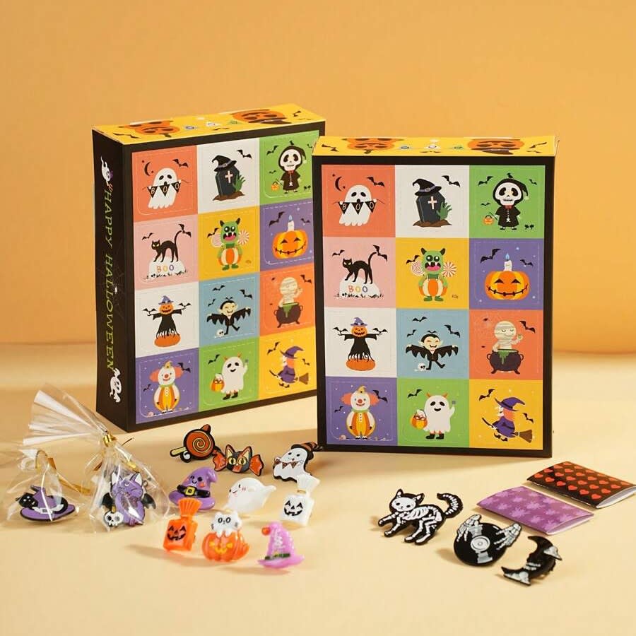 Set Cajas Sorpresa Halloween 12 Cavidades - 5 Unidades3
