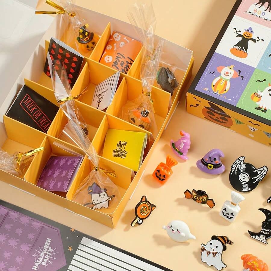 Set Cajas Sorpresa Halloween 12 Cavidades - 5 Unidades7