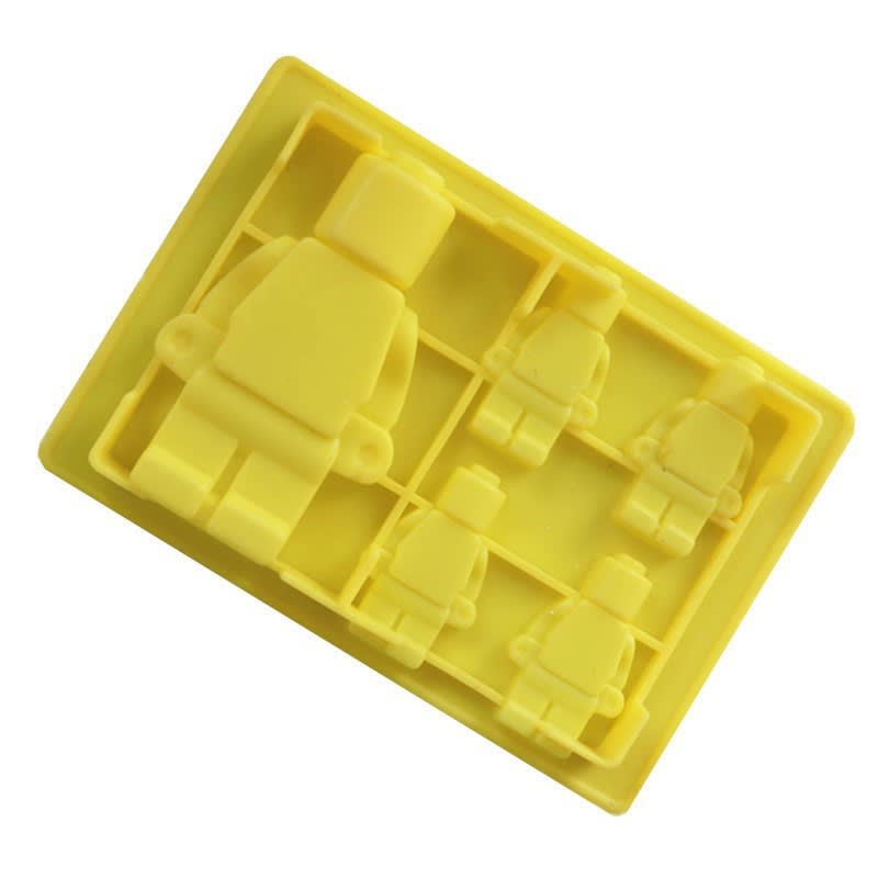 Molde 5 Figuras Lego Silicona2