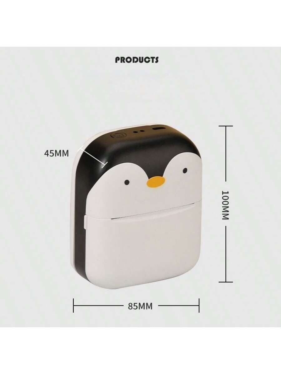 Mini Impresora Térmica Portátil 58 mm. Bluetooth Recargable Pinguino5