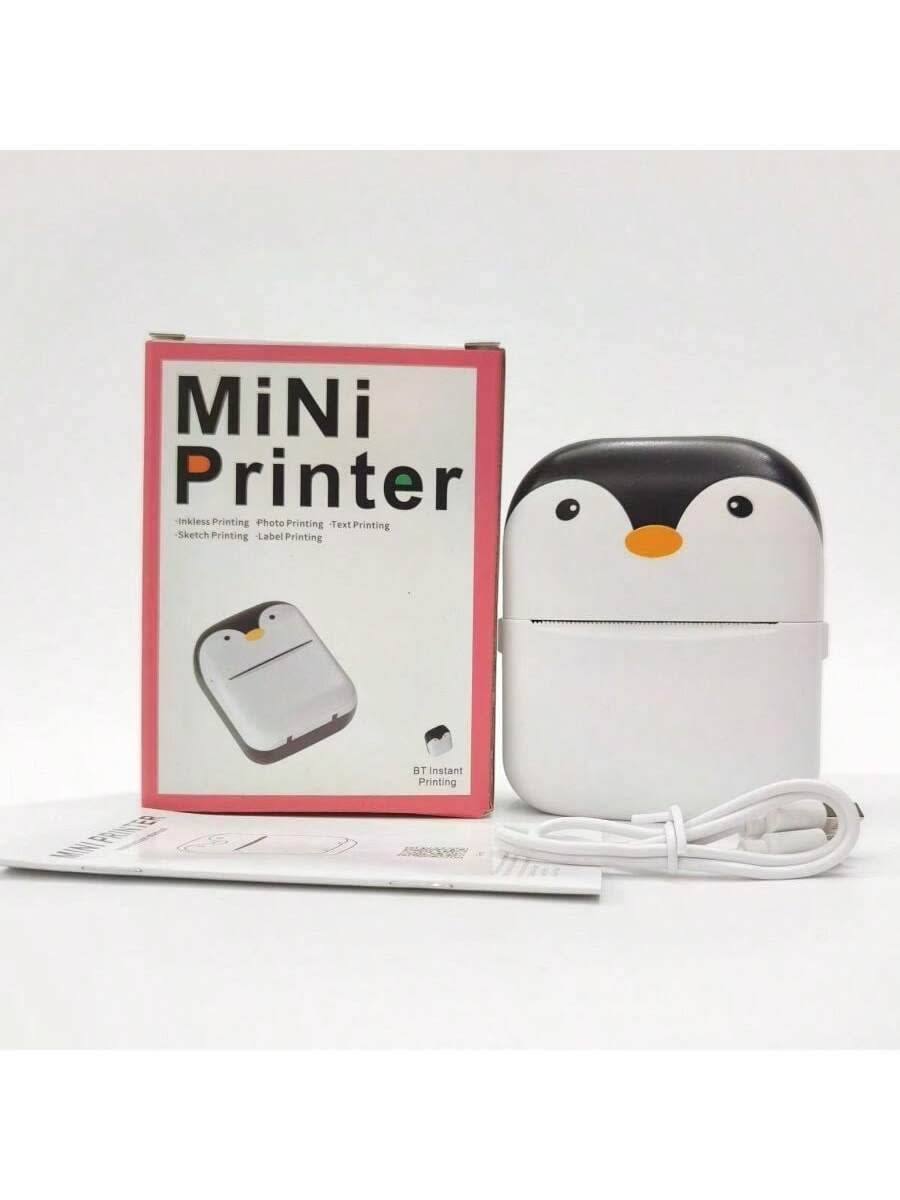 Mini Impresora Térmica Portátil 58 mm. Bluetooth Recargable Pinguino3
