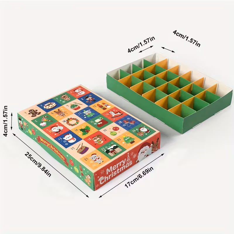 Set Cajas Calendario de Adviento 24 Días - 5 Unidades9