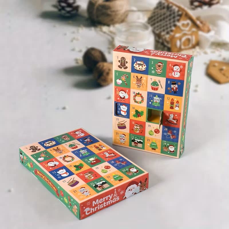Set Cajas Calendario de Adviento 24 Días - 5 Unidades5
